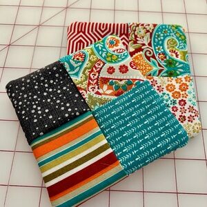 4-patch, reversible coaster set of 2.